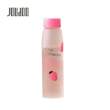 Load image into Gallery viewer, JOUDOO 430ml Creative Frosted Fruit Glass Art Fresh Lemon Water Bottle Couple Student Portable Tea Bottle