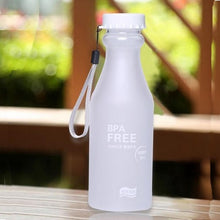 Load image into Gallery viewer, Candy Colors Unbreakable Frosted Leak-proof Plastic kettle 550mL BPA Free Portable Water Bottle for Travel Yoga Running Camping