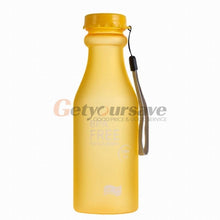 Load image into Gallery viewer, Candy Colors Unbreakable Frosted Leak-proof Plastic kettle 550mL BPA Free Portable Water Bottle for Travel Yoga Running Camping