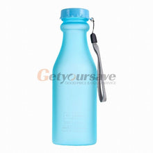 Load image into Gallery viewer, Candy Colors Unbreakable Frosted Leak-proof Plastic kettle 550mL BPA Free Portable Water Bottle for Travel Yoga Running Camping