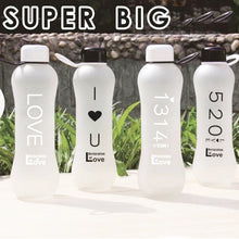 Load image into Gallery viewer, Unbreakable Frosted Leak-proof Plastic Kettle 600ml Bpa Free Portable Water Bottle For Travel Yoga Running Camping  Juice Bottle