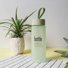 Load image into Gallery viewer, Water Bottles Sport Male and Female Student Couple Cute Bottle for Water Frosted Plastic Bottle for Tea Portable