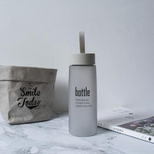 Load image into Gallery viewer, Water Bottles Sport Student Couple Cute Frosted Tea Portable Drinkware Camping Outdoor Plastic Travel Cycle Leak-Proof