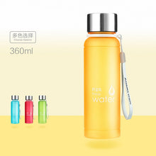 Load image into Gallery viewer, Frosted sports bottle promotion Korean version creative kettle couple gift bottle custom mini bottle Free shipping