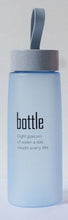 Load image into Gallery viewer, 520ml Couple Creative Portable Water Bottles Women Men Students Frosted Plastic Water Bottle