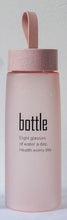 Load image into Gallery viewer, 520ml Couple Creative Portable Water Bottles Women Men Students Frosted Plastic Water Bottle