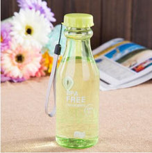 Load image into Gallery viewer, 550ml BPA Free Bottle Leak-proof Unbreakable Water Bottle Frosted Camping Outdoor Biking Sport