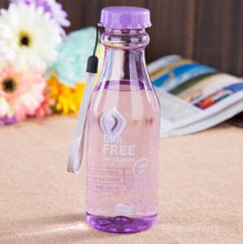 Load image into Gallery viewer, 550ml BPA Free Bottle Leak-proof Unbreakable Water Bottle Frosted Camping Outdoor Biking Sport