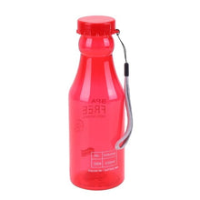 Load image into Gallery viewer, 550mL Sports Water Bottle High Quality Plastic Frosted Leak-proof Colorful Unbreakable Outdoor Sports Running Camping Bottle