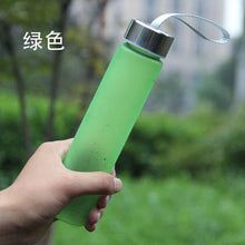 Load image into Gallery viewer, 1PCS/Lot  Portable Bike Sports Plastic Water Bottle Cycling Outdoor 280ml Juice Space Colorful Frosted