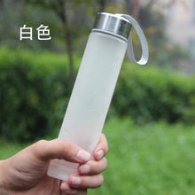 Load image into Gallery viewer, 1PCS/Lot  Portable Bike Sports Plastic Water Bottle Cycling Outdoor 280ml Juice Space Colorful Frosted