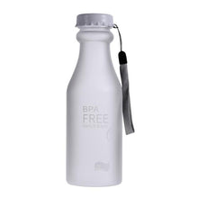 Load image into Gallery viewer, 550mL Sports Water Bottle High Quality Plastic Frosted Leak-proof Colorful Unbreakable Outdoor Sports Running Camping Bottle