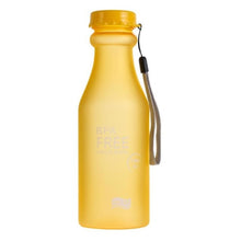 Load image into Gallery viewer, 550mL Sports Water Bottle High Quality Plastic Frosted Leak-proof Colorful Unbreakable Outdoor Sports Running Camping Bottle