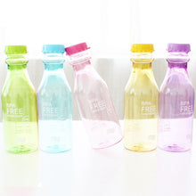 Load image into Gallery viewer, New Brand 550mL 1PC Portable Water Bottle plastic bottle for water Unbreakable Frosted Leak-proof Plastic Kettle Travel Yoga