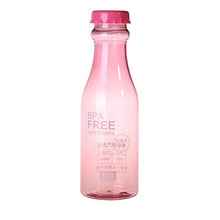 Load image into Gallery viewer, Candy Colors Unbreakable Frosted Leak-proof Plastic kettle 550mL BPA Free Portable Water Bottle for Travel Yoga Running Camping