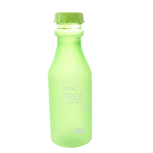 Load image into Gallery viewer, Candy Colors Unbreakable Frosted Leak-proof Plastic kettle 550mL BPA Free Portable Water Bottle for Travel Yoga Running Camping